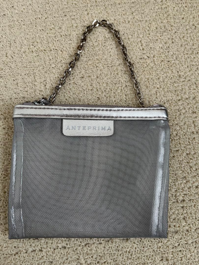 アンテプリマ　スタンダードミニアトゥーラ　インナーバッグ付き　シルバー