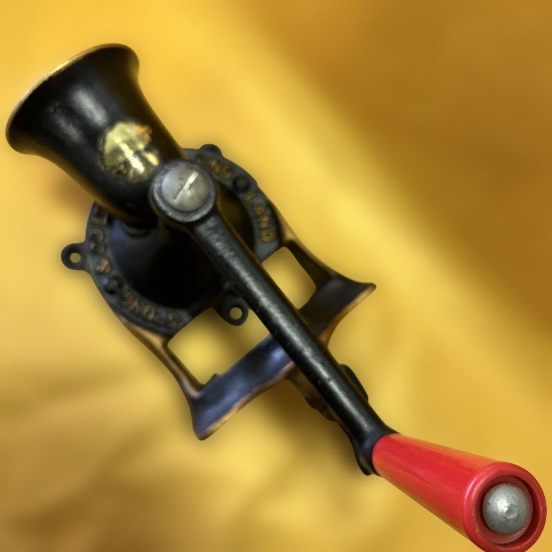 英国SPONG社　コーヒーミル　ヴィンテージ　美品