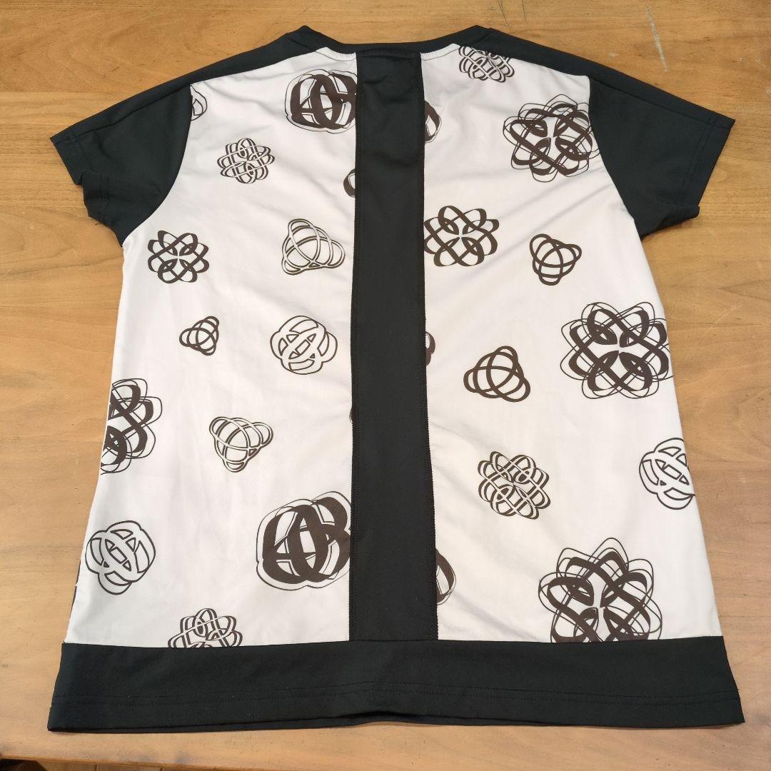 アドミラル　Admiral　テニスウェア セットアップ 白黒　サイズL上下セット