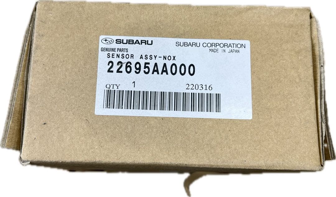 スバル　SUBARU 純正部品　NOX センサー　22695AA000