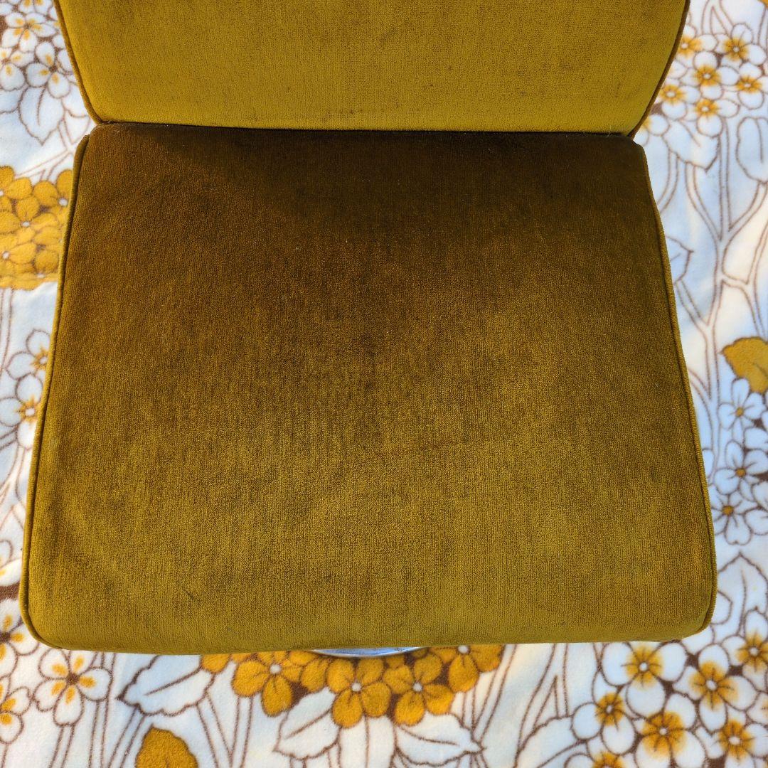 昭和レトロ モケット 1人掛け チェア③+④ソファベルベット ポップ カリモク