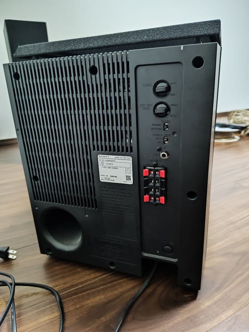 【きらり】SONY サブウーファー SA-CS9