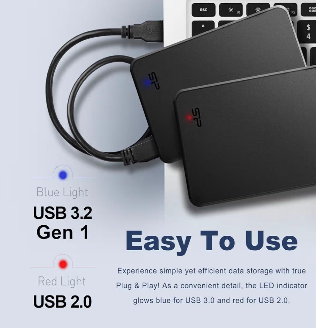 【外付けSSD 4TB】SP Stream S05 ポータブルSSD