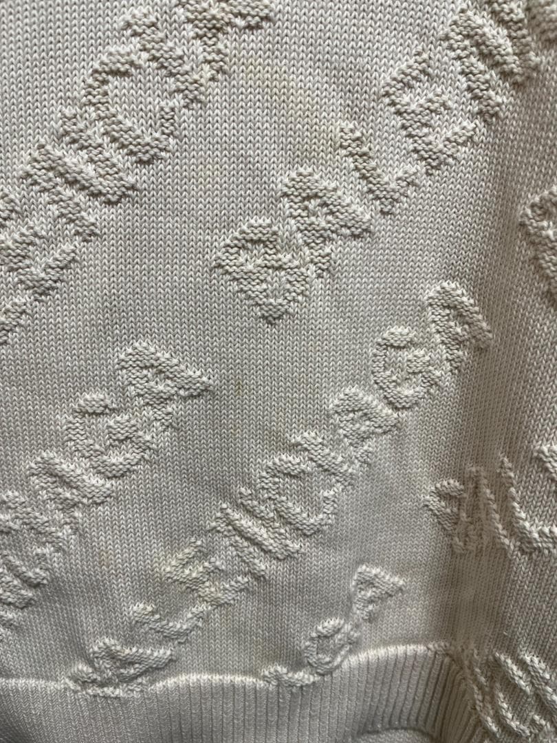 バレンシアガ 長袖 ニット XS ベージュ セーター メンズ