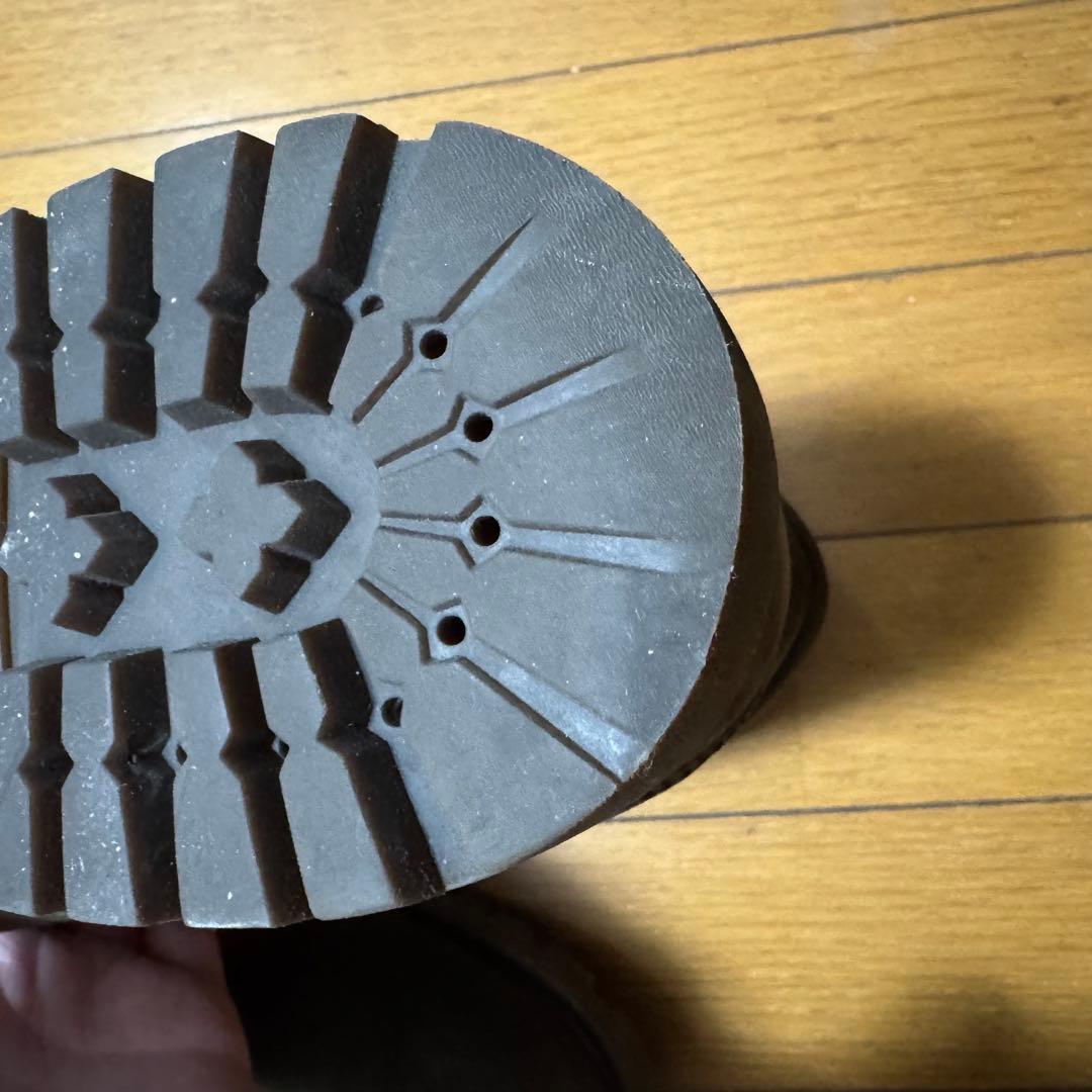 Timberland ダークブラウン ミッドカットブーツ 25cm