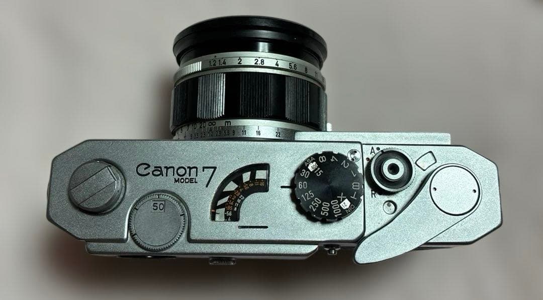 Canon 7 レンジファインダー + 50mm F1.2 L39 動作未確認