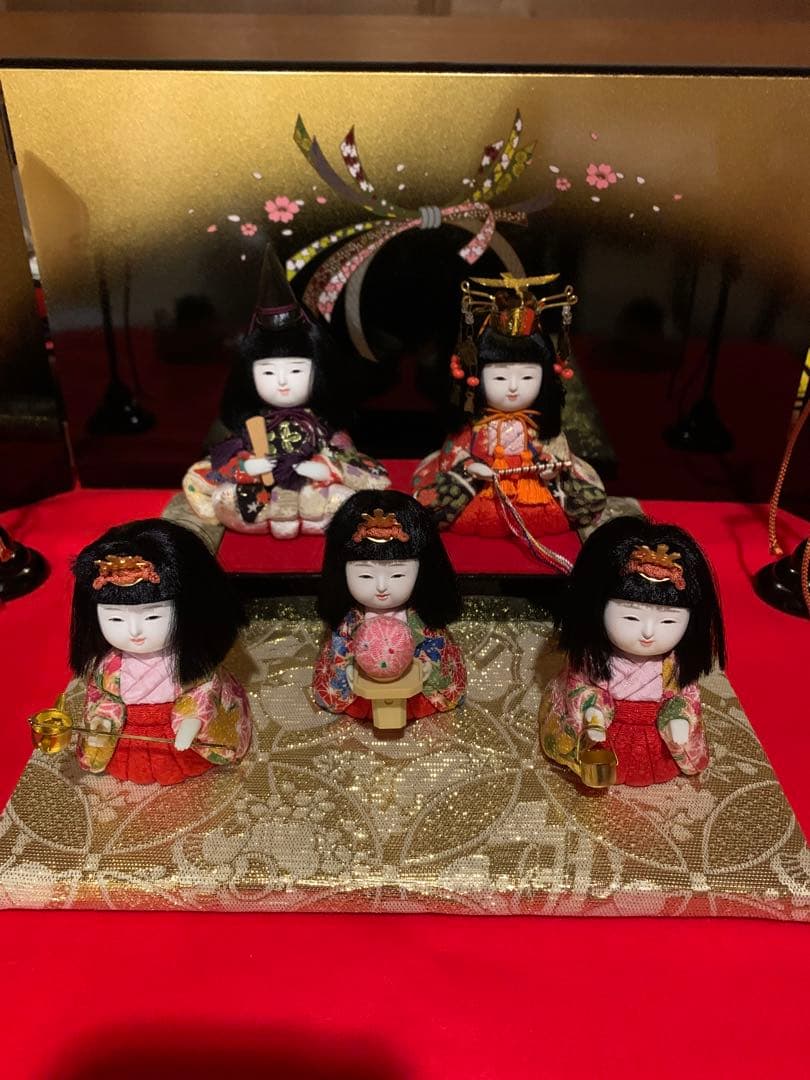 雛人形 三人官女 雛祭り 初節句 お祝い お正月 誕生日 誕生祝い 七五三