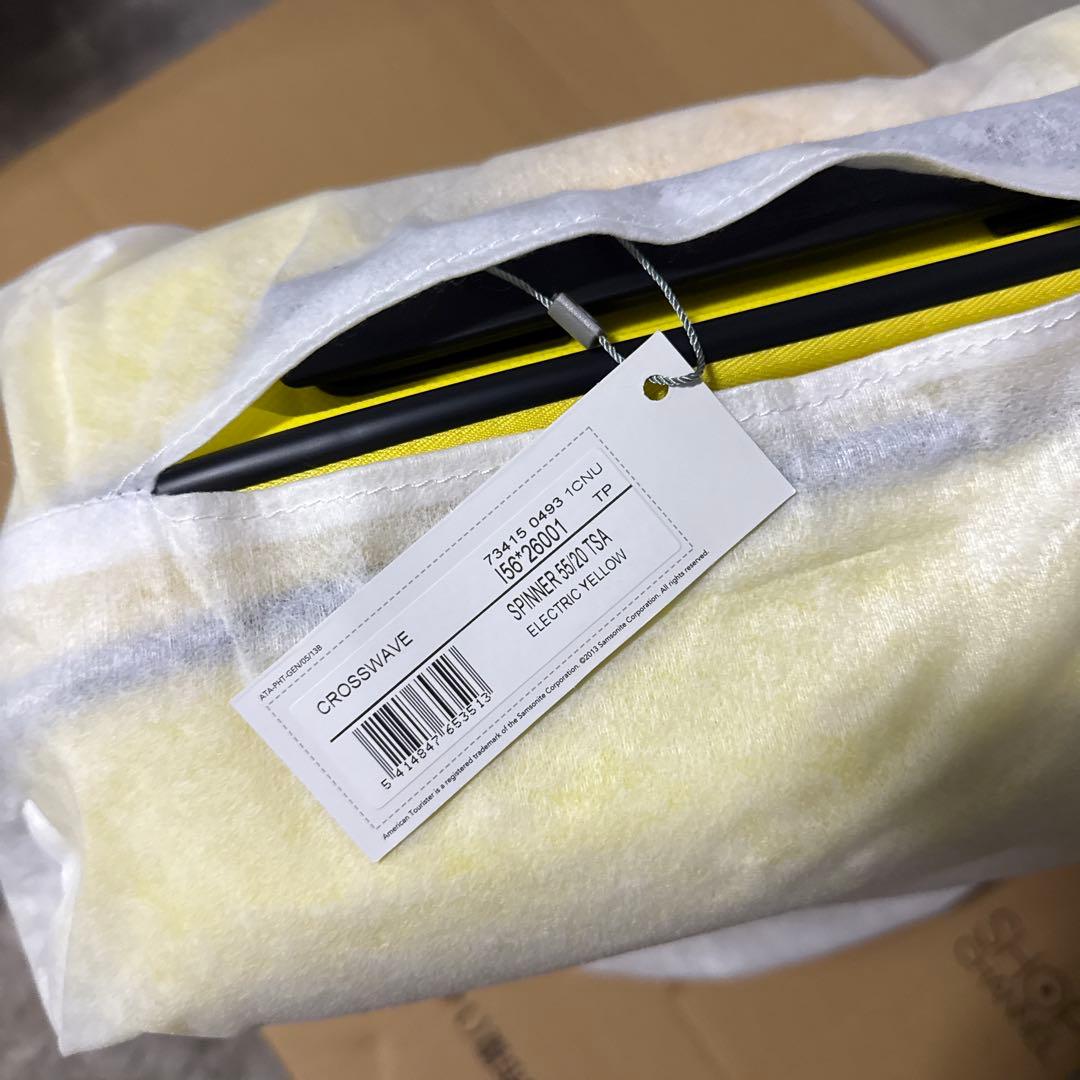 ⭐️新品未使用アメリカンツーリスター スーツケース　クロスウェーブスピナー55