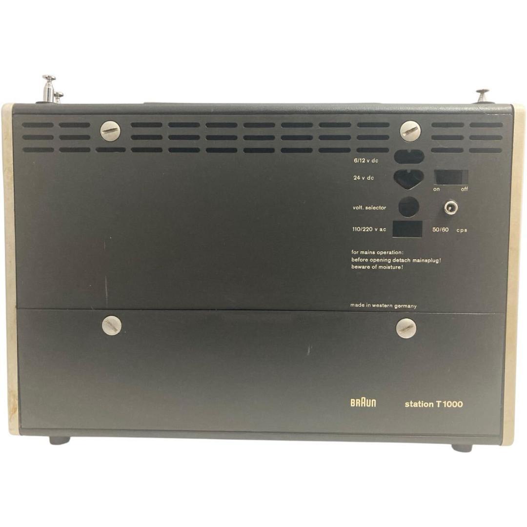②早いもの勝ち Braun T1000 ブラウン ラジオ Dieter Rams