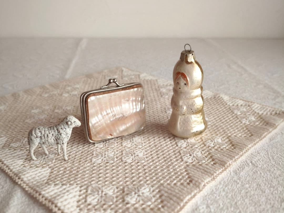 【チョコメルさま】old ornament ୨୧ * 雪国の女の子 オーナメント