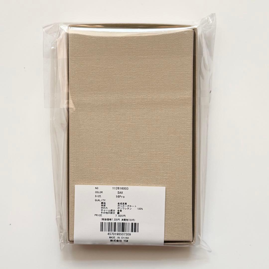 Darich キルティングミラーDDチャームiPhoneケース スマホケース