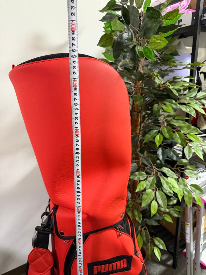 PUMA キャディバッグ レッド