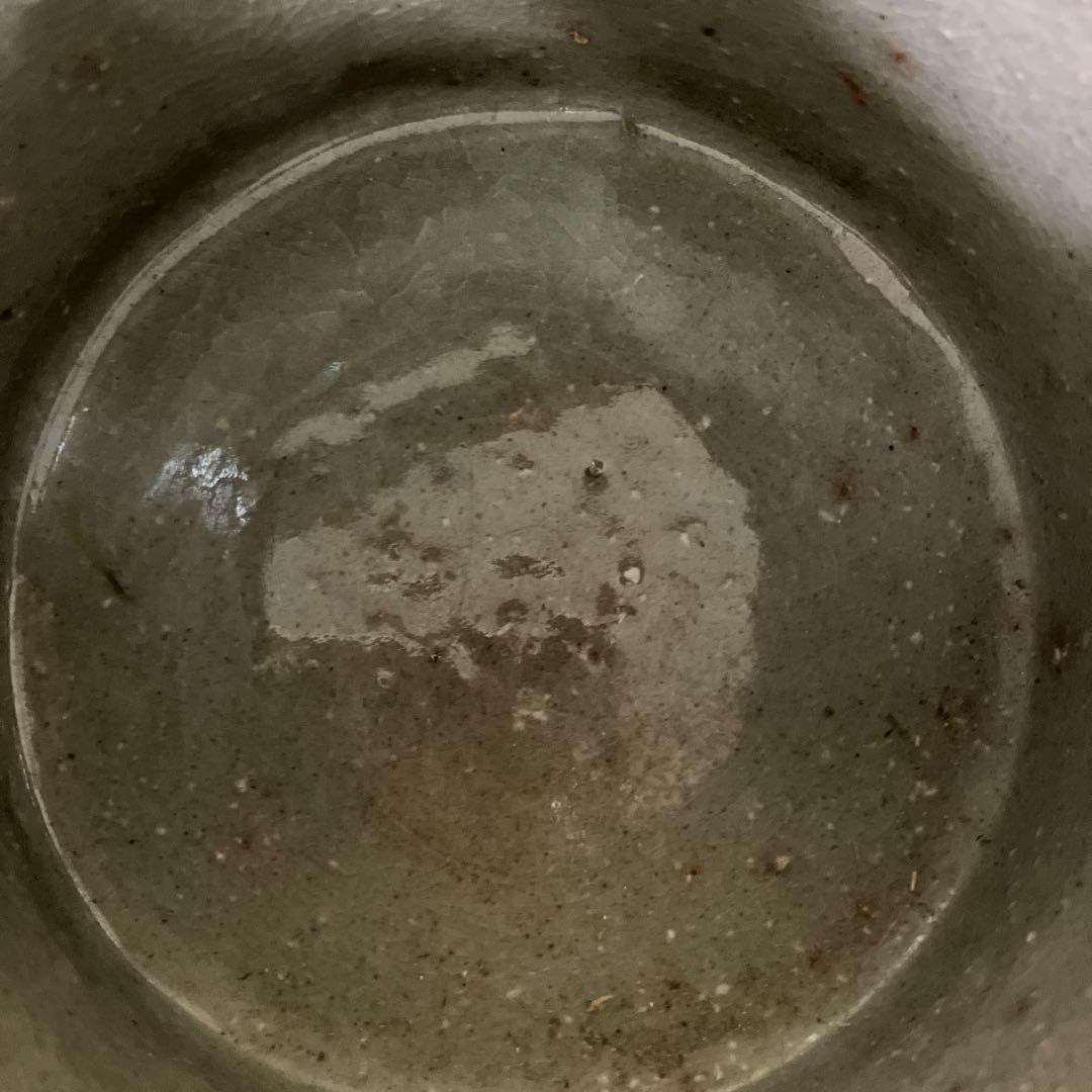 D-5 昭和レトロ 萩焼 陶器製 水指 水差し 茶道具 茶器 食器 和食器