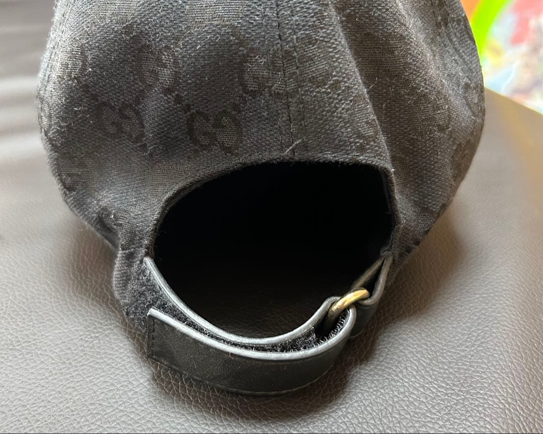 Gucci GG グッチ　キャップ　ブラック　L59