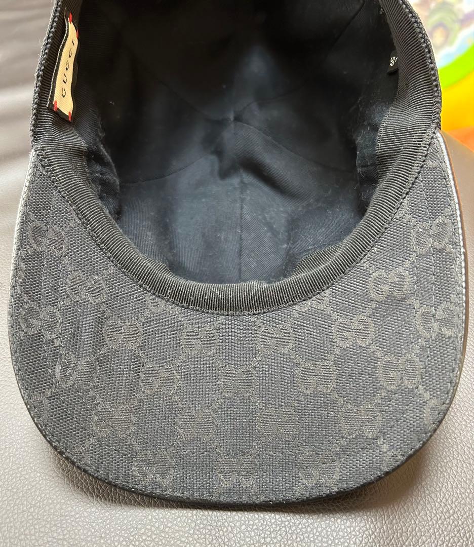 Gucci GG グッチ　キャップ　ブラック　L59
