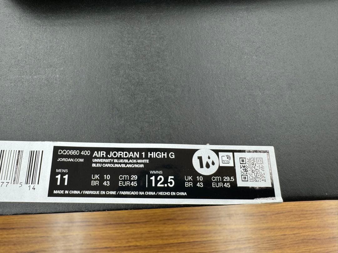 シューズ(男性用) Air Jordan 1 High G 11 (US)