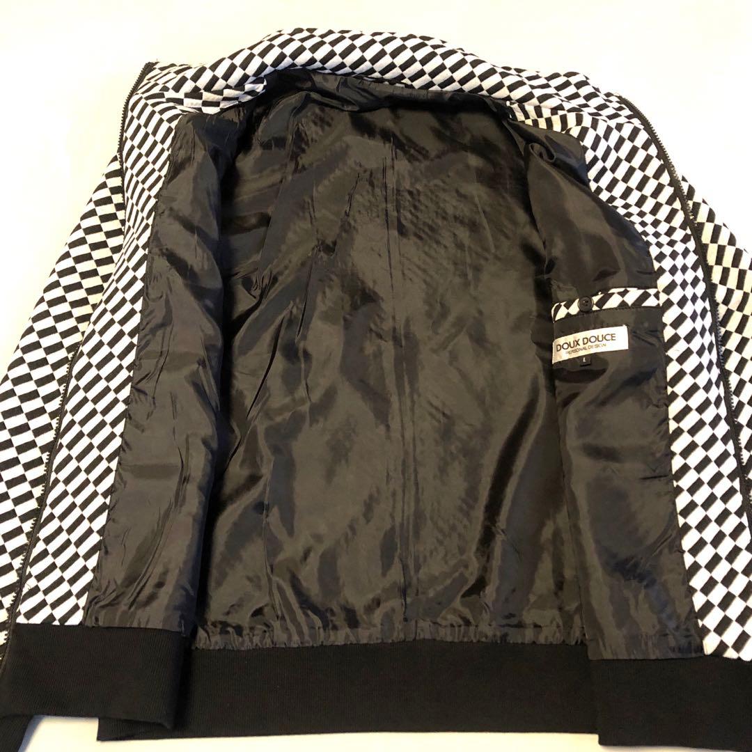 【新品未使用】DOUX DOUCE 黒 ブラック セットアップ 上下セット L