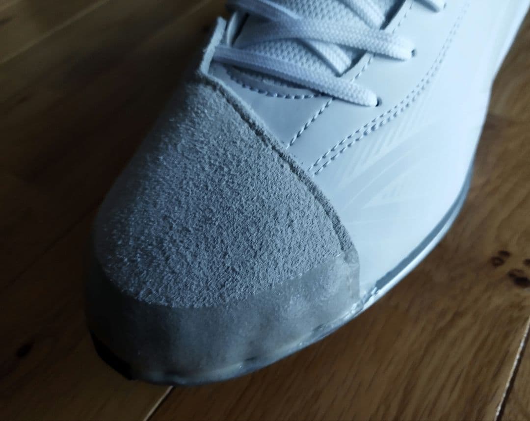 SSK エスエスケイ 金属スパイク White 27cm 縫いP加工 左投げ用