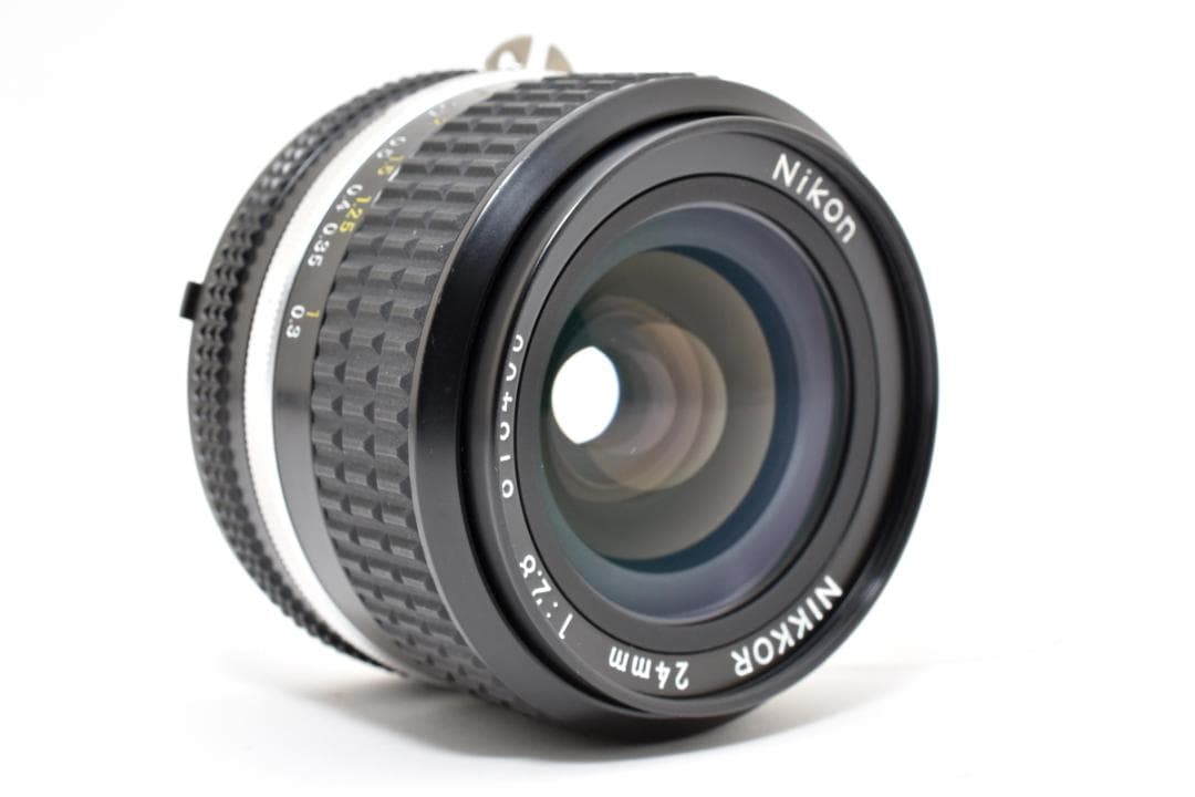 超美品 NIKON AI-S NIKKOR 24mm F2.8 MF H144