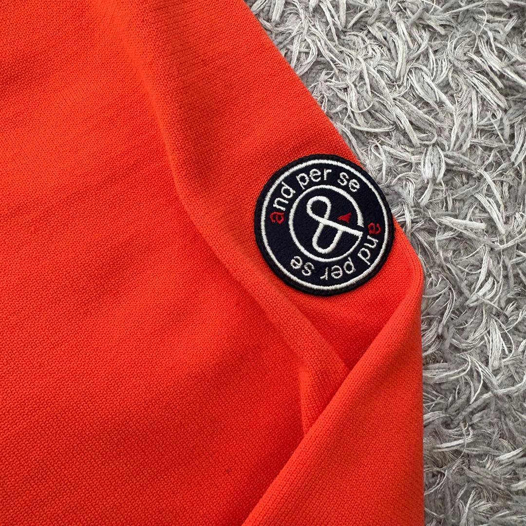 【タグ付き未使用】アンパスィ 2024AW ゴルフウェア ブルゾン ストレッチ