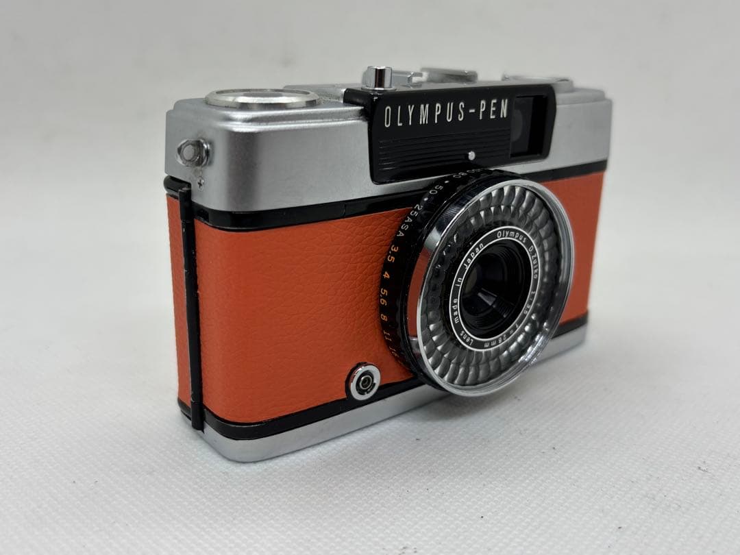 【極上級】OLYMPUS PEN EE-3 ハーフカメラ 人気のオレンジ