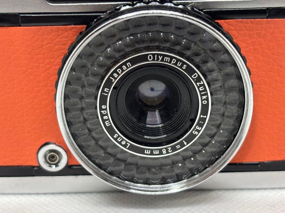【極上級】OLYMPUS PEN EE-3 ハーフカメラ 人気のオレンジ