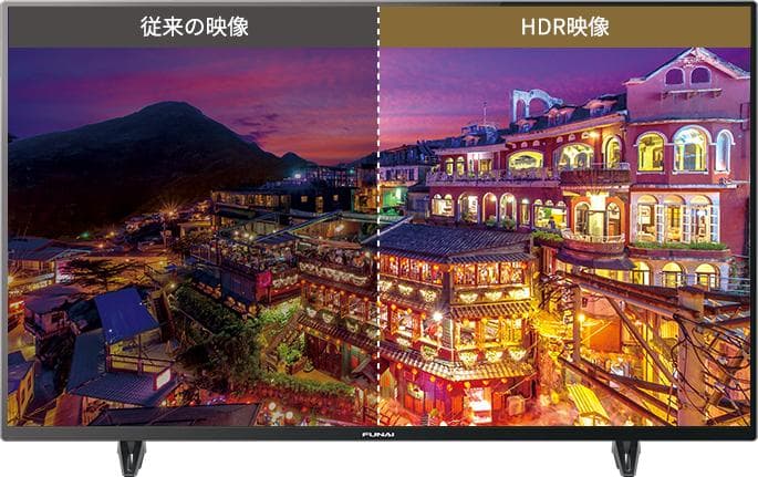 F064　新品未使用品　FUNAI　4K液晶テレビ　FL-43U3040