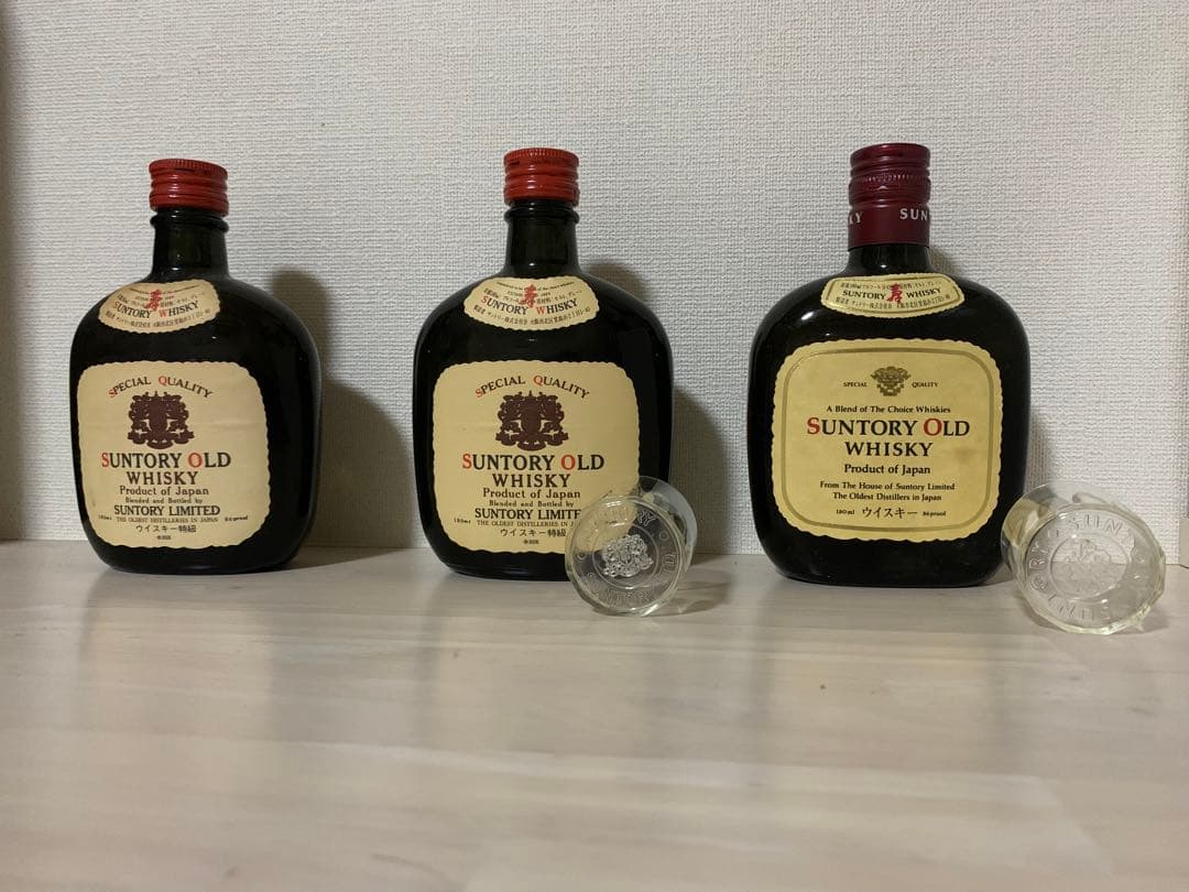 SUNTORY OLD WHISKY 寿　年代物　箱付き
