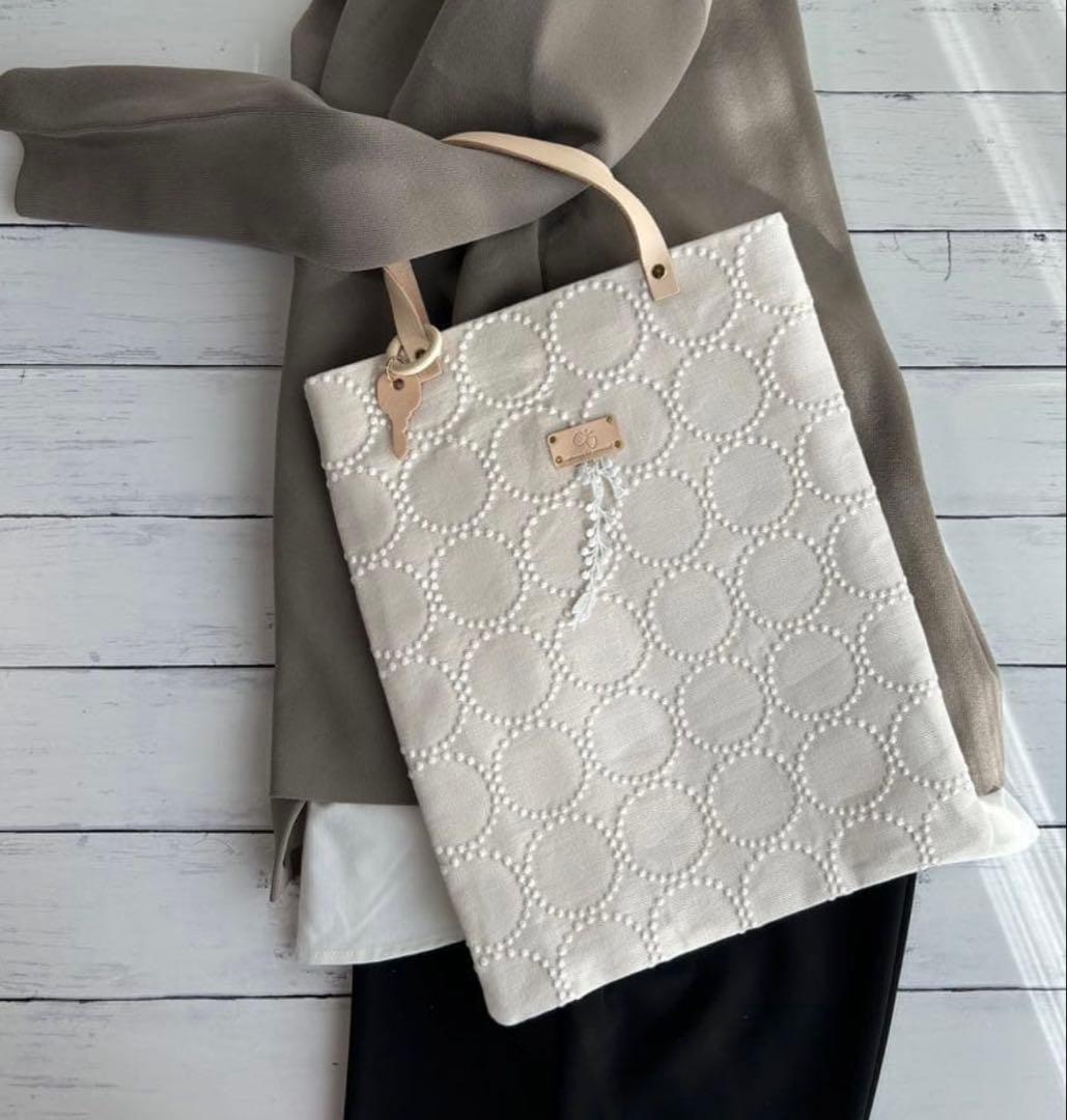 【1084】フォロワー600人突破感謝特別割引 ミナペルホネンタンバリントート