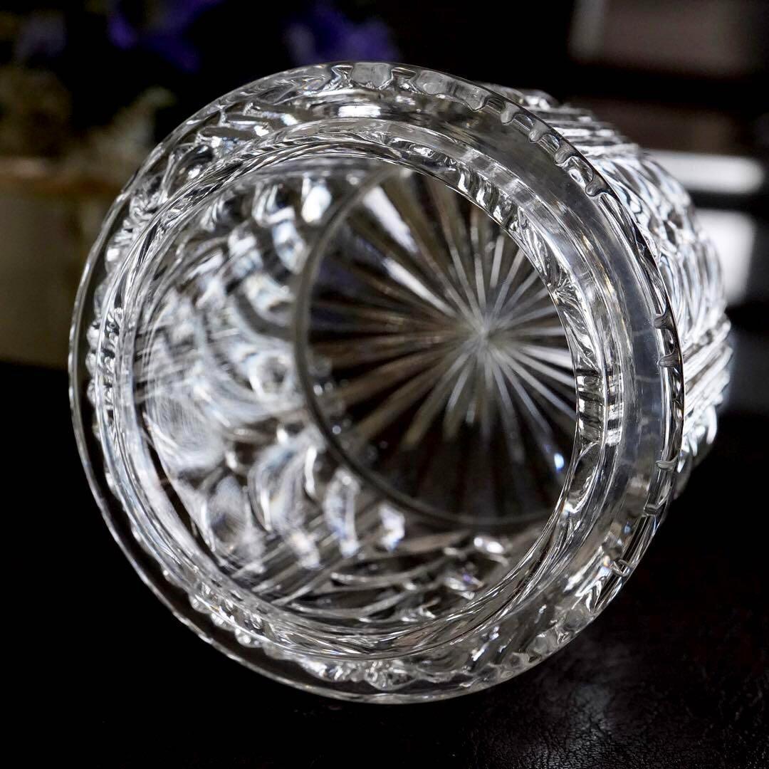 極希少サイズ★美品★オールドバカラ★BACCARAT★ローリエ★小物入れ★レア