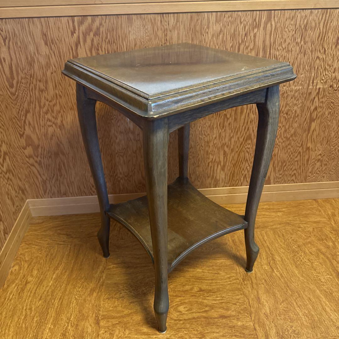 MARUNI マルニ木工　ベルサイユシリーズ　サイドテーブル　花台　猫脚　電話台