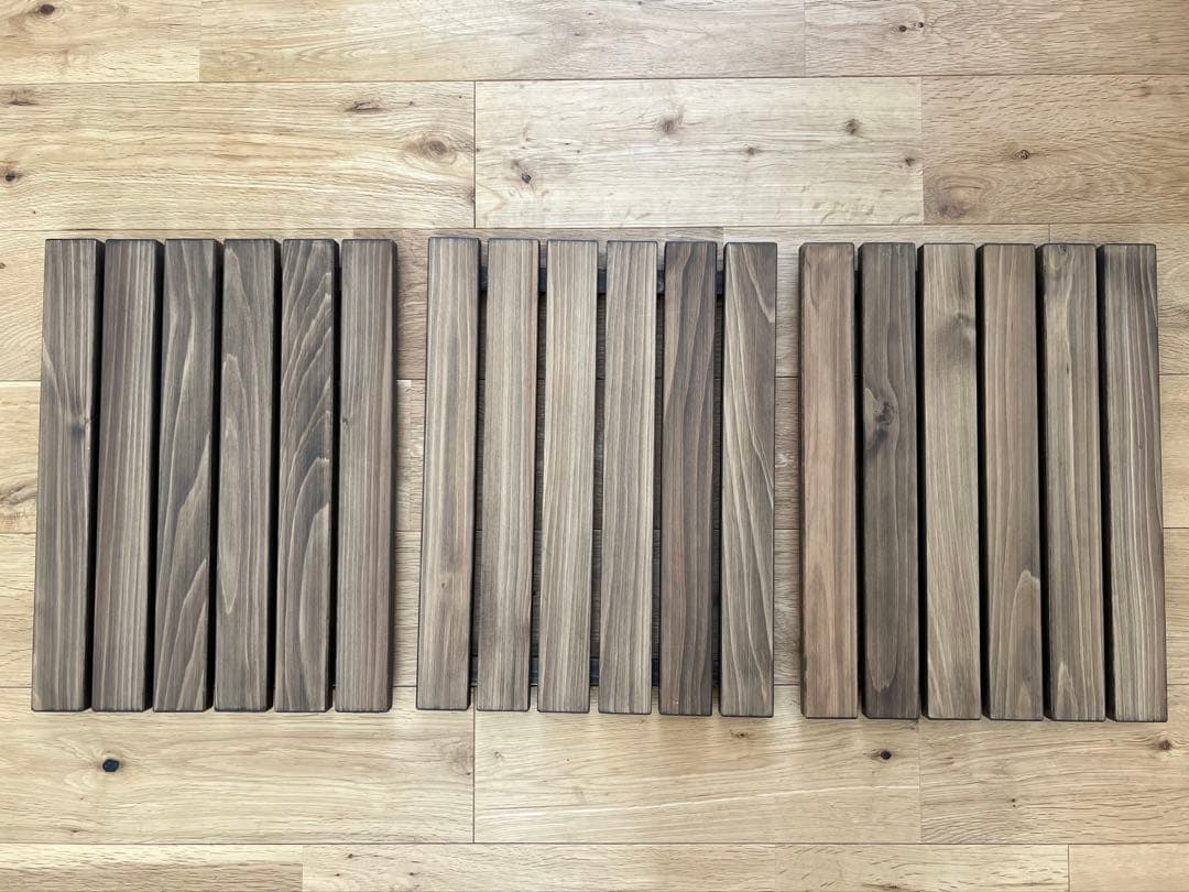 アイアン工房　アイアンテーブル+ブラックマルチプレート　　収納バッグ付き