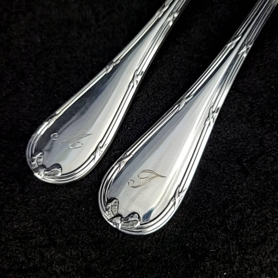 〇美品〇クリストフル　6本　リュバン ナイフ　フォーク　スプーン セット 箱つき