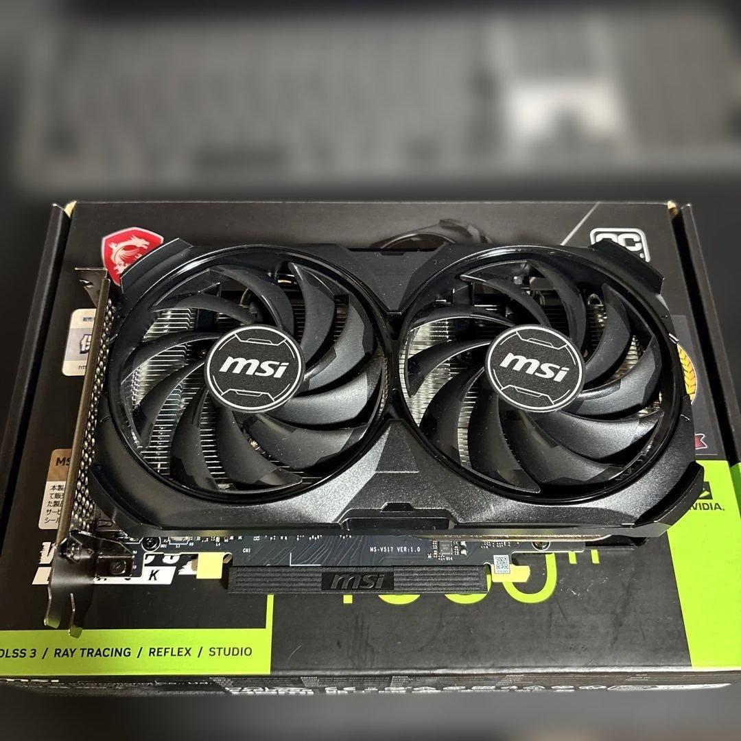 【16GB】MSI GeForce RTX 4060Ti