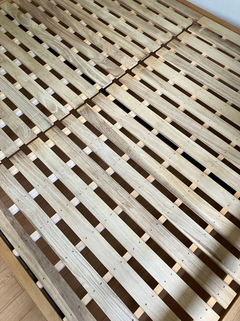 無印良品　ベッドフレーム　クイーンサイズ