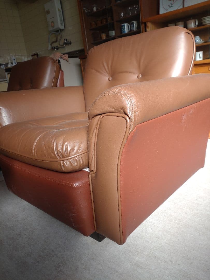 ジョー　シングルソファ　本革