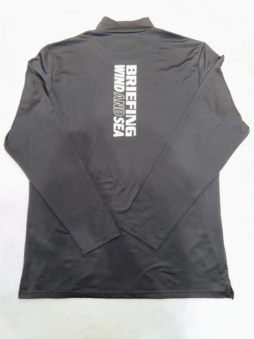 ウィダンシー ブリーフィング ロングスリーブ モックネックtシャツ