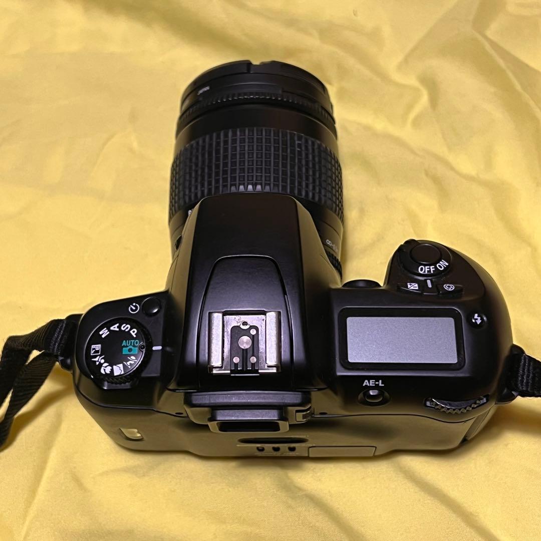 値下げSIGMA 単焦点 Nikon F60 一眼レフフィルムカメラレンズ付き