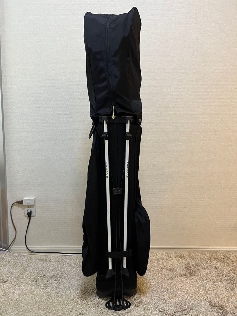 BEAMS GOLF キャディバッグ ブラック（ヘッドカバー付）