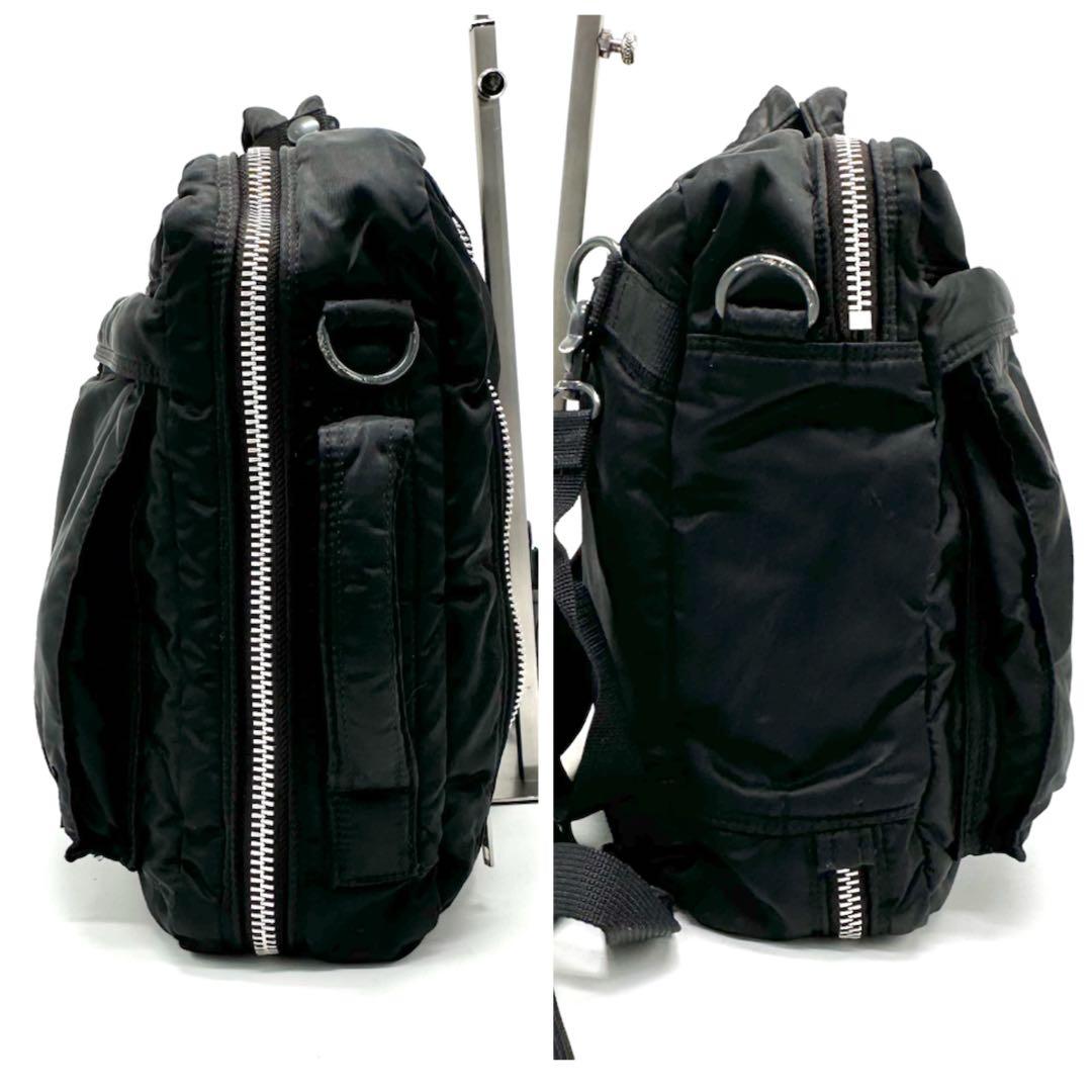 ポーター タンカー リュック ビジネスバッグ 3way A4可 ナイロン 黒