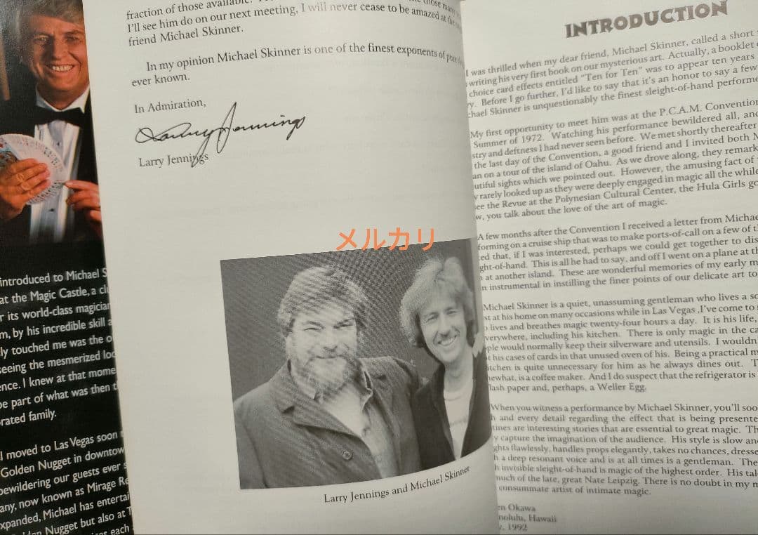 マジック洋書　マイク・スキナー 【 CLASSIC SAMPLER 】絶版本