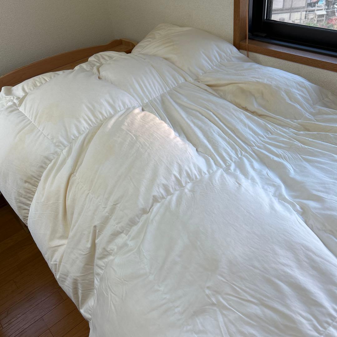 最高級グランドマザーグースダウン！ダブル！クリーニング済み！