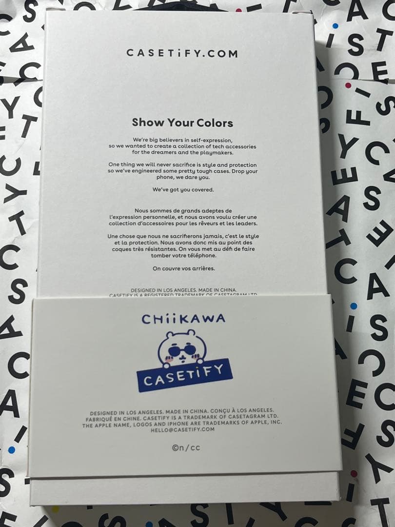 ちいかわcasetify iPhone16ケース新品ハチワレ