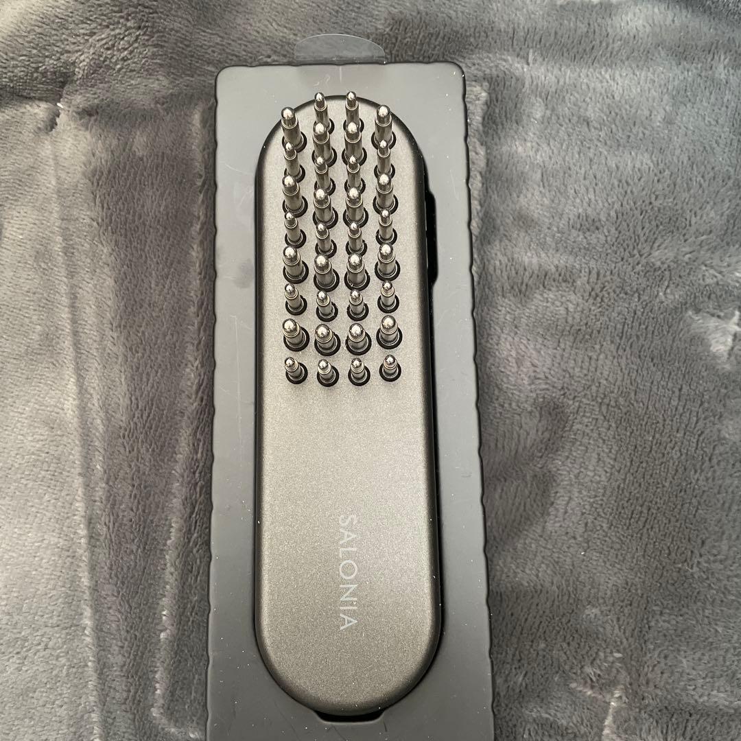 SALONIA EMSリフトブラシ 3Dケア ブラック