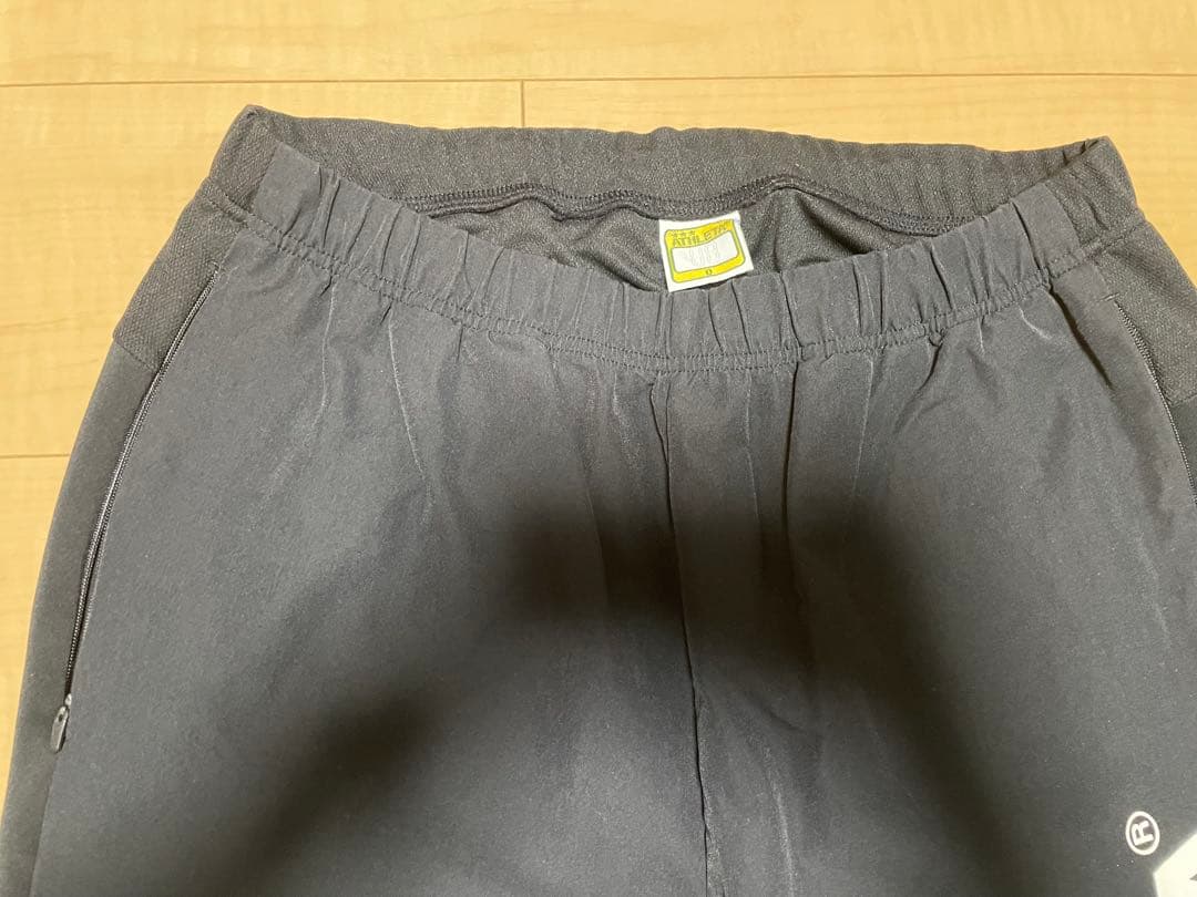 ATHLETA アスレタ　ジャージ　セットアップ　フード付き　ブラック