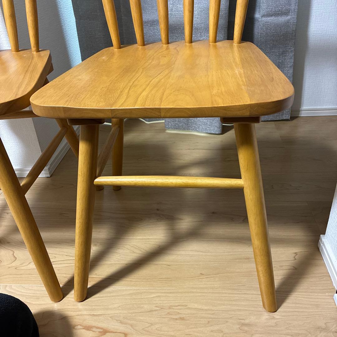 未使用　ウィンザーチェア 2脚セット