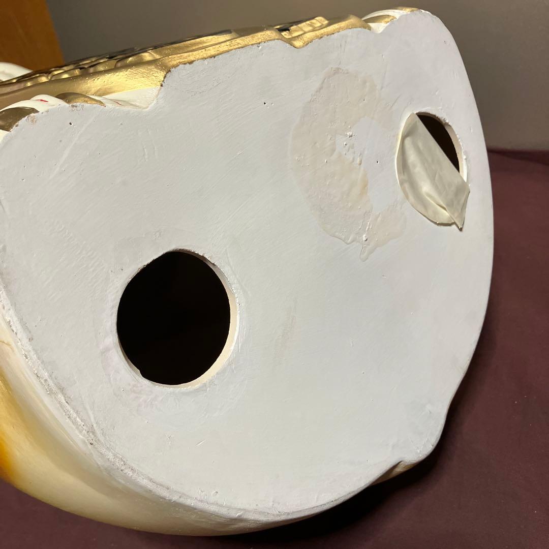 レトロ　招き猫　貯金箱　超特大　(29 )