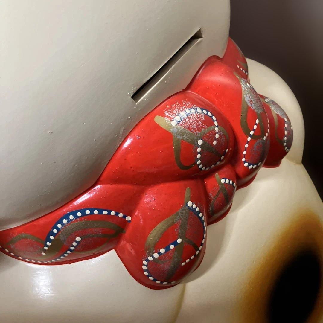 レトロ　招き猫　貯金箱　超特大　(29 )