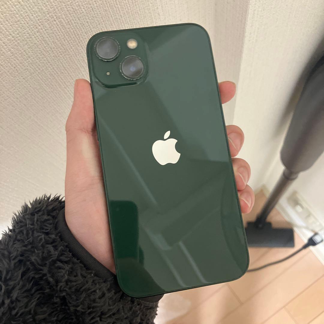 iPhone 13 128GB グリーン simフリー 動作問題なし