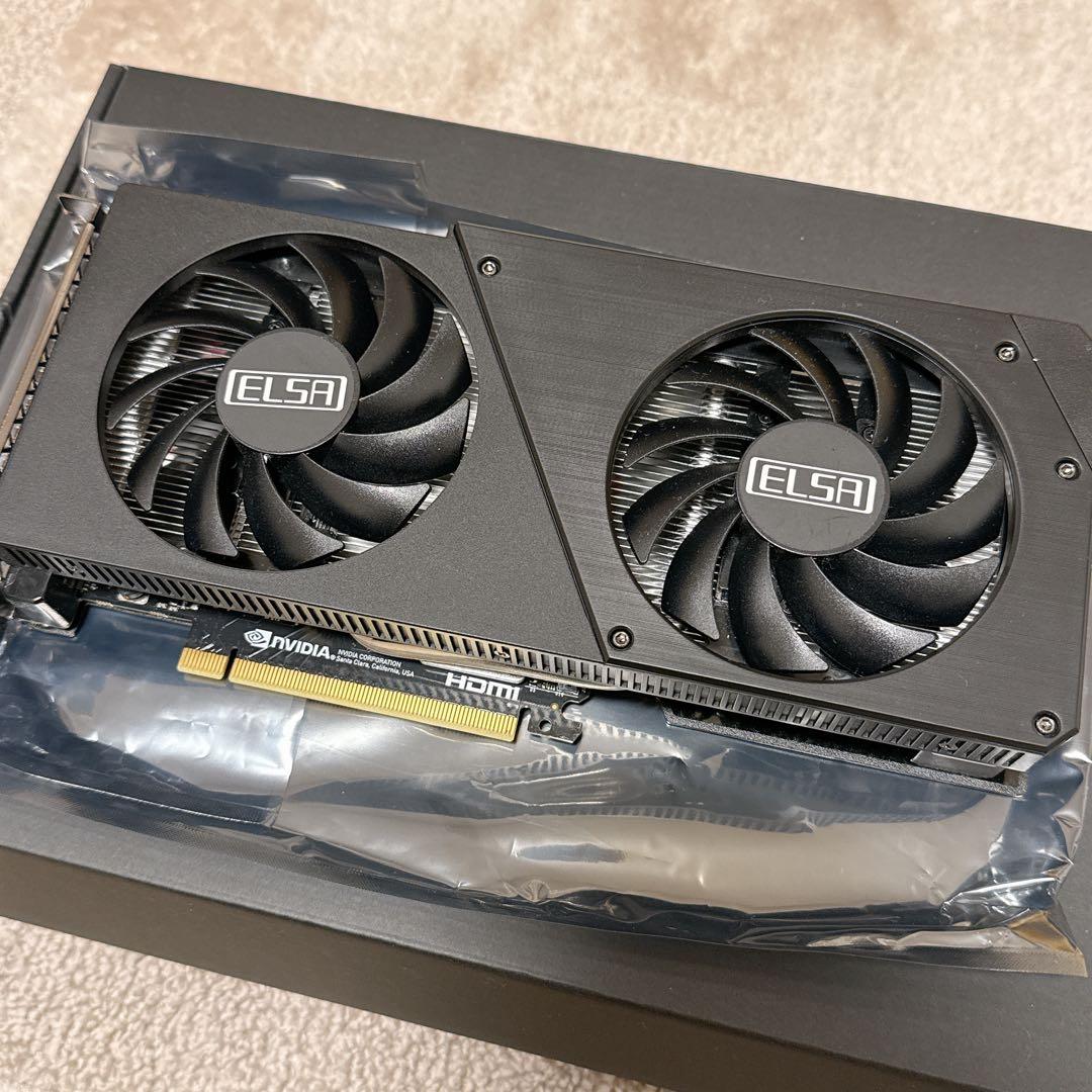 グラフィックボード・グラボ・ビデオカード NVIDIA ELSA GeForce RTX4060 8GB